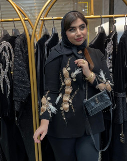 کت زنانه تیکه دوزی درباری