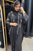عبای جلو باز مدل برگ