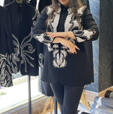 کت زنانه مجلسی مدل پرنسس مروارید دوزی vip