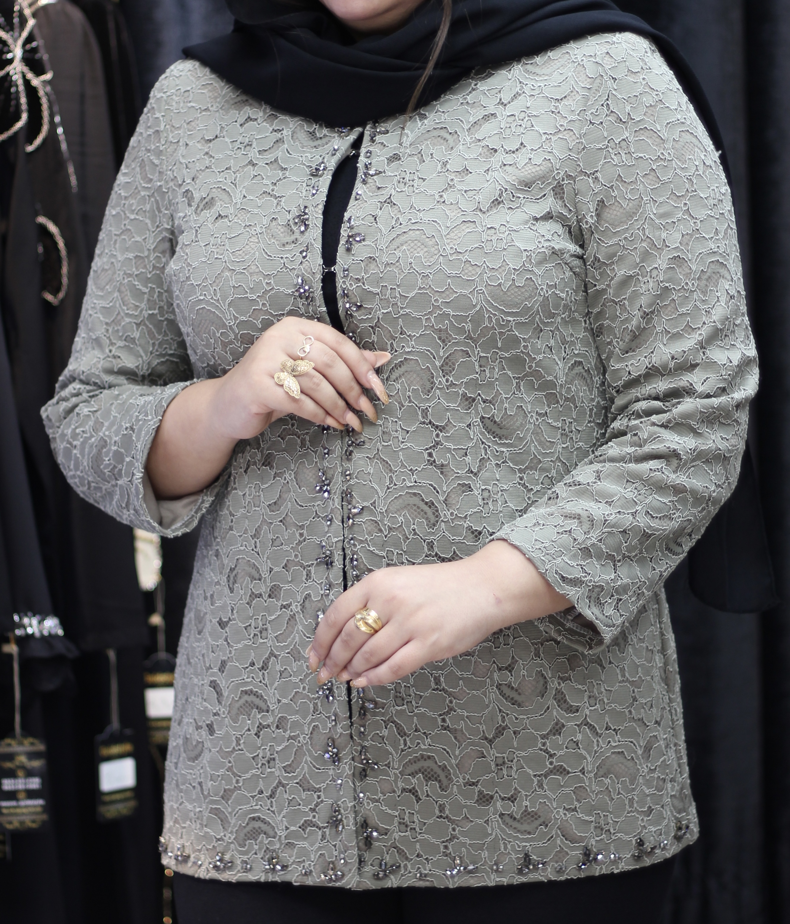 کت زنانه مجلسی مدل دانتل vip