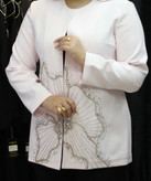 کت زنانه مجلسی جواهر دوزی مدل یاس