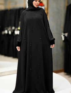 عبا زنانه مجلسی جلوبسته